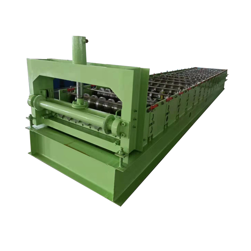 Factory price galvanized steel  trapezoidal coil roofing tile roll forming machine