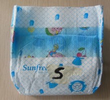 Sunfree baby diaper ,disposable baby diaper