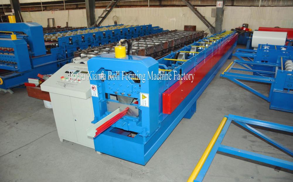 Round Square Rain Gutter Roll Forming Machine