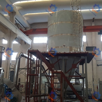 centrifugal spray power drying machine of spirulina