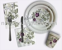 YLNL509 fruit paper plate,star paper plate