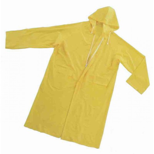 Yellow Pvc Raincoat
