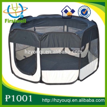 Pet Cat Dog playpen with mesh portable dog playpen