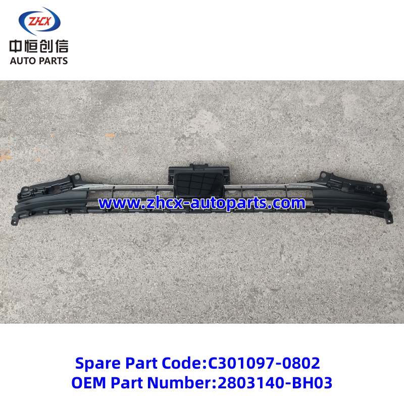 Dolní mřížka předního nárazníku pro Changan Raeton CC Front bumper lower grille for changan Raeton CC