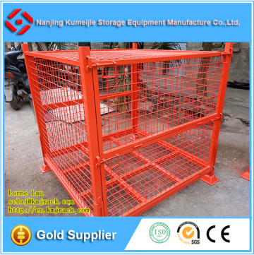 Manufacture Collapsible Durable Metal Mesh Stillage Cages