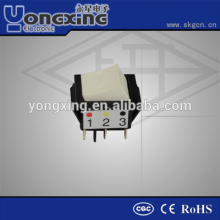 KCD2 dpdt led 6a 250v rocker switch