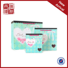 Print packaging bag door gift paper bag reuseable shopping bag