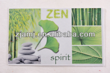 Coral fleece memory bright colored bath mats