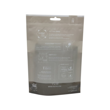 Emballage ziplock mat biodégradable