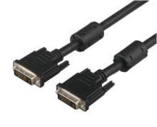 DVI Cable 24+5 Dual Link Male to Male Nickel Plated