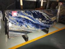 Big blue sodalite slabs