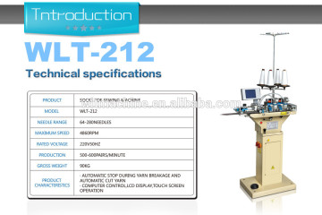 Automatic looping machine to sew sock toe