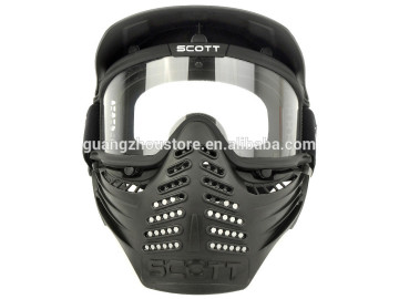 Paintball full face mask with design/logo