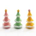 2021 Standbeeld Kerst Kerstman Slee Herten Boom Beeldje Poppenhuis Woondecoratie Miniatuur Fairy Tuin Decoratie accessoires