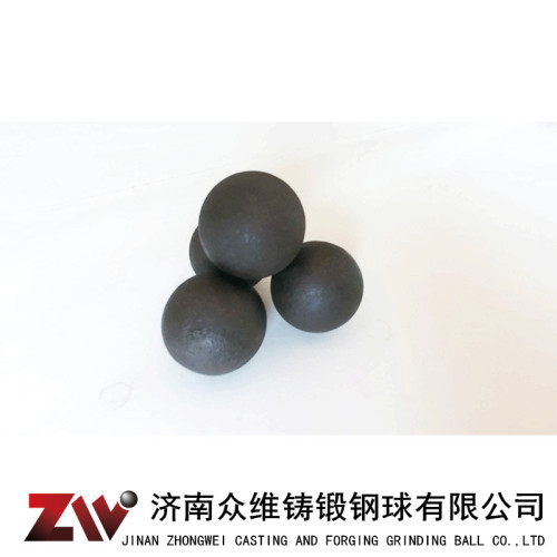 Hot rolling Forged grinding balls for cement 90mm