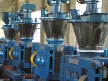 Dry roll press granulator machine for Diammonium phosphate