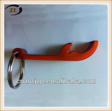 aluminum hot red fashion bulk bottle opener keychains