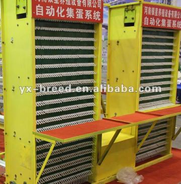 Automatic poultry feeding equipment --egg collection system