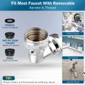 1080 ° faucet Extender ، 1080 دوار روبوت ذراع دوار تمديد الحنفية Aerator