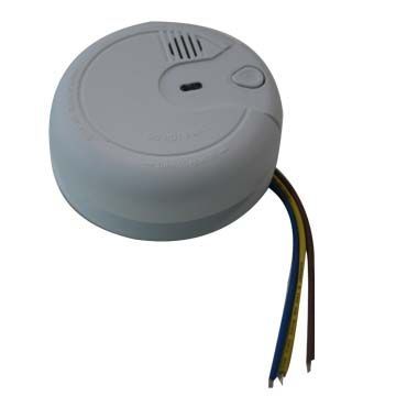 Ionization Smoke Detector, Ionization Smoke Alarm with AC Power Supply Indicators
