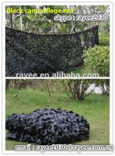 Black Camouflage nets, paintball equipment woodland color camouflage net/wholesale military surplus/red de camuflaje