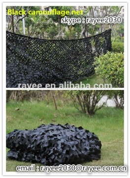 Black Camouflage nets, paintball equipment woodland color camouflage net/wholesale military surplus/red de camuflaje