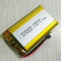 La plus chaude batterie polymère Li 653050 3.8V 1250mAh