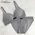 Set di reggiseno confortevoli in pizzo sexy push-up