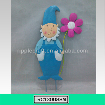 Newly Santa Claus Metal Garden Decorating