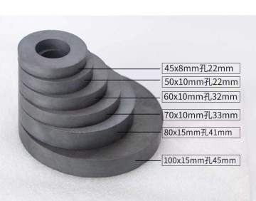 Ferrite magnet for EMI noise suppression