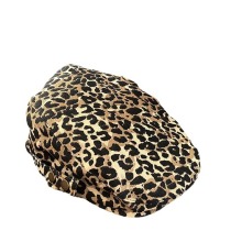 Customizable Leopard Print Beret - Fashionable Women's Retro Hat