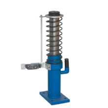 Elevator Safety Buffer Mounted at Pit