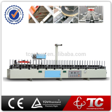 automatic pvc foil profile laminating machine for furniture