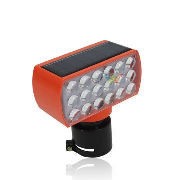 LED red blue traffic road cone barricade lights