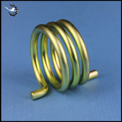 Custom spiral torsion spring for motor