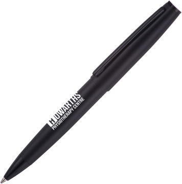 A stylish matt black pen
