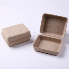 Biodegradable recycled paper molded pulp storage box