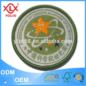 Custom football club woven patches for garment