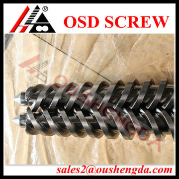 SACM645 bimetallic extruder screw and barrel