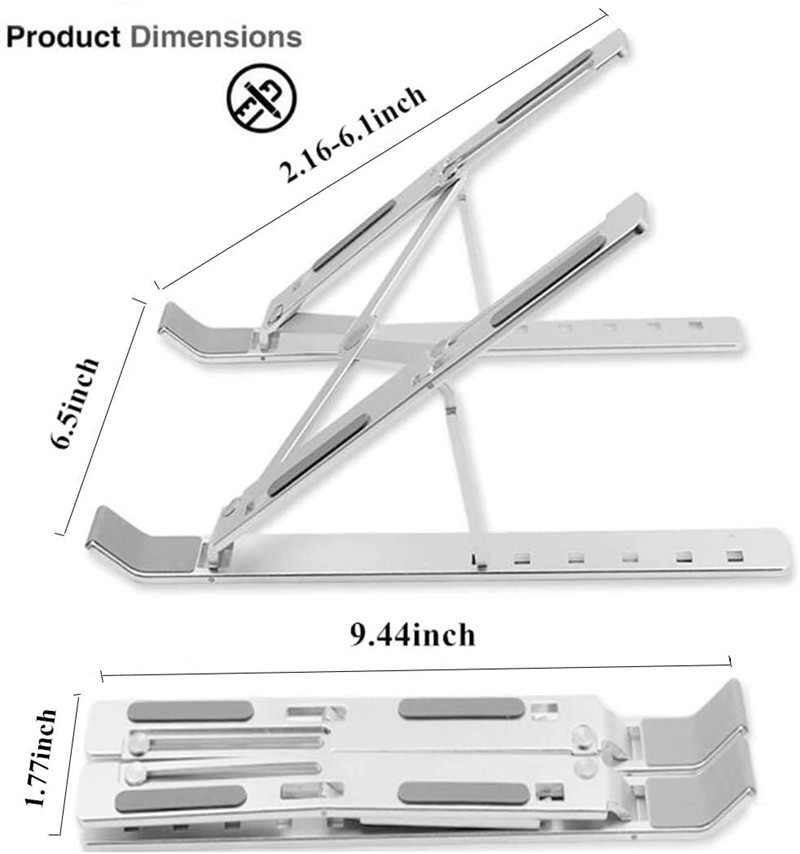 Hot Sale Adjustable Portable Foldable Home Office Notebook Laptop Computer Desk Folding Table Stand