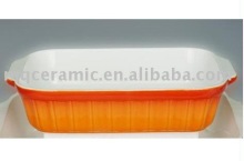 ceramic oval bakeware