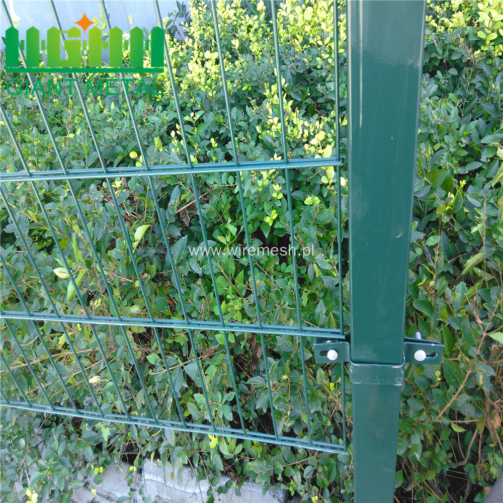 Square Post PVC Wire Mesh Fencing