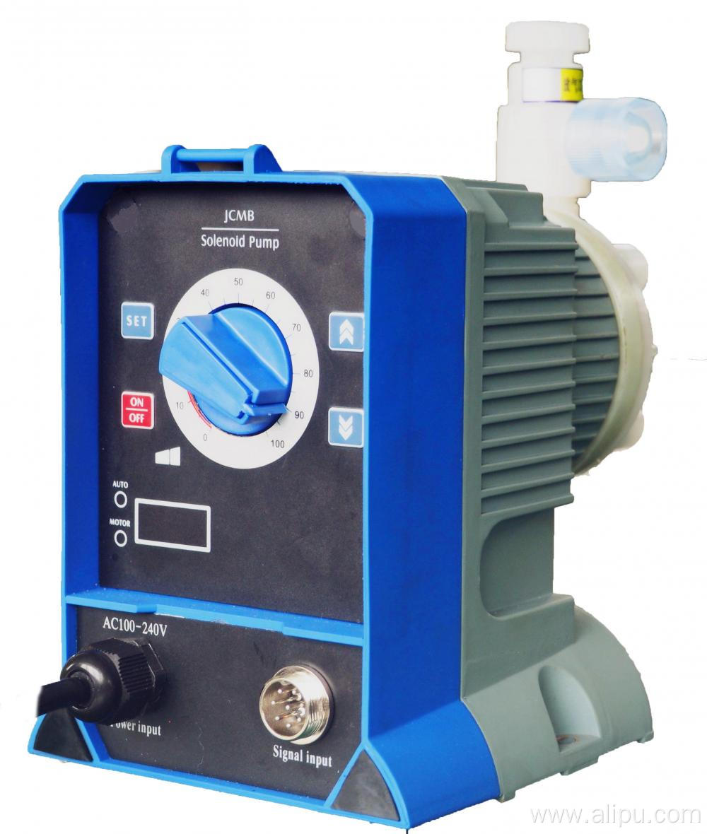 Solenoid diaphragm pump for water