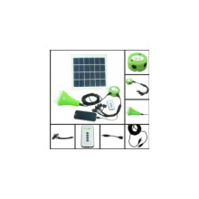 6W soalr panel solar home lamps lighting