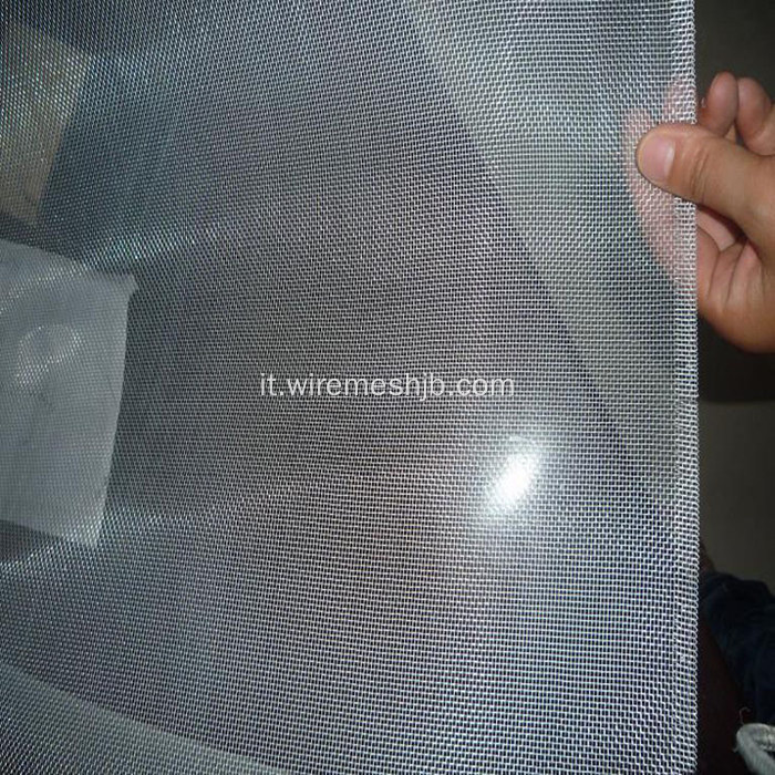 Rete metallica di alluminio del tessuto normale per lo schermo dell&#39;insetto