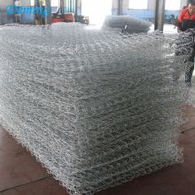 SGS Factory 80*100mm Woven Hexagonal Heavy Duty Galvanized Glass Rock for Gabion