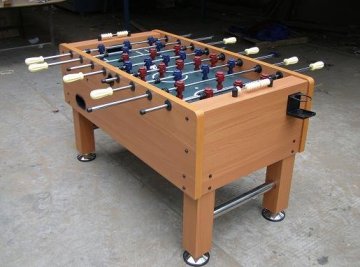 MDF Fossball Table with adjusted Leg Levelers