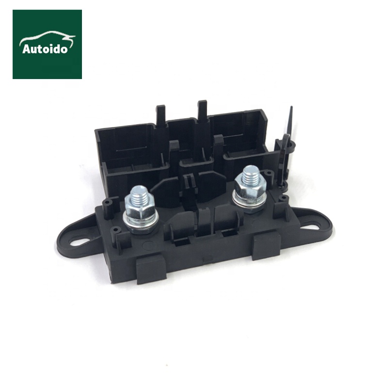 AD185 1-way MEGA fuse holder with black protective cover AD185 1-way MEGA fuse holder with black protective cover