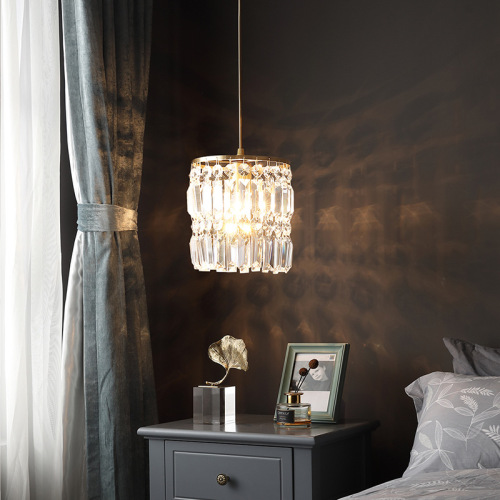 LEDER Wareegga Casriga ah ee Crystal Pendant Light