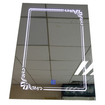 Bath Mirror 600x800mm Luxury Modern Bathroom LED Light Mirror Wholesale